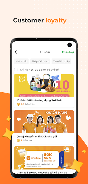 Screenshots bTaskee - Ứng dụng giúp việc nhà thời công nghệ