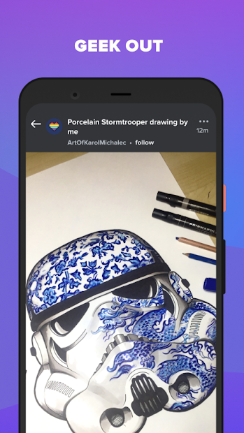 Screenshots Imgur - Ứng dụng upload và lưu trữ hình ảnh trên Internet