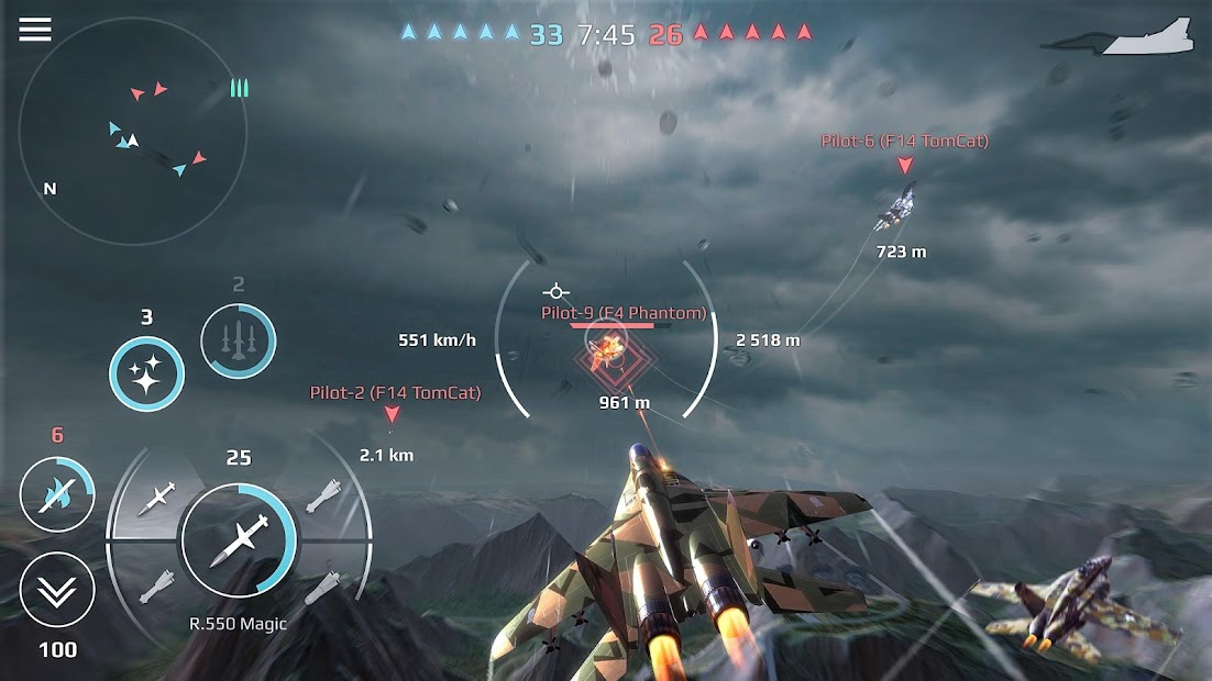 Screenshots Sky Combat - Đại chiến trên không | Game bắn máy bay online