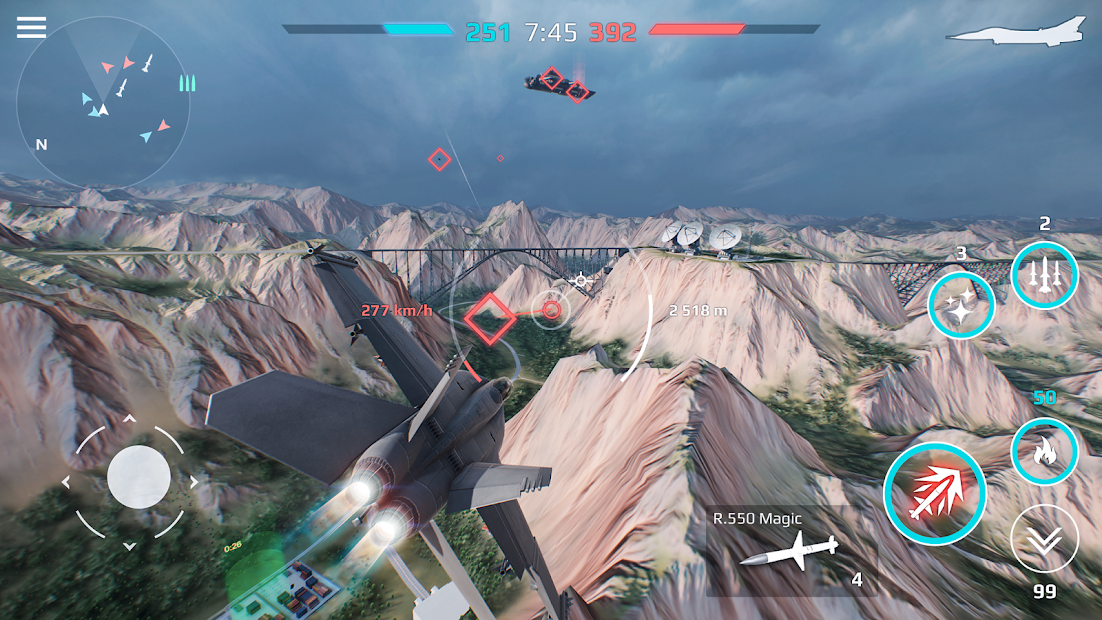 Screenshots Sky Combat - Đại chiến trên không | Game bắn máy bay online