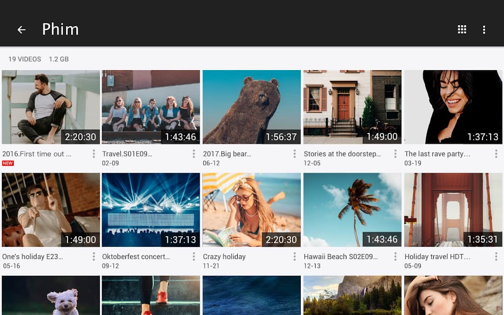 Screenshots Trình Phát Video XPlayer - Ứng dụng phát video HD tất cả định dạng