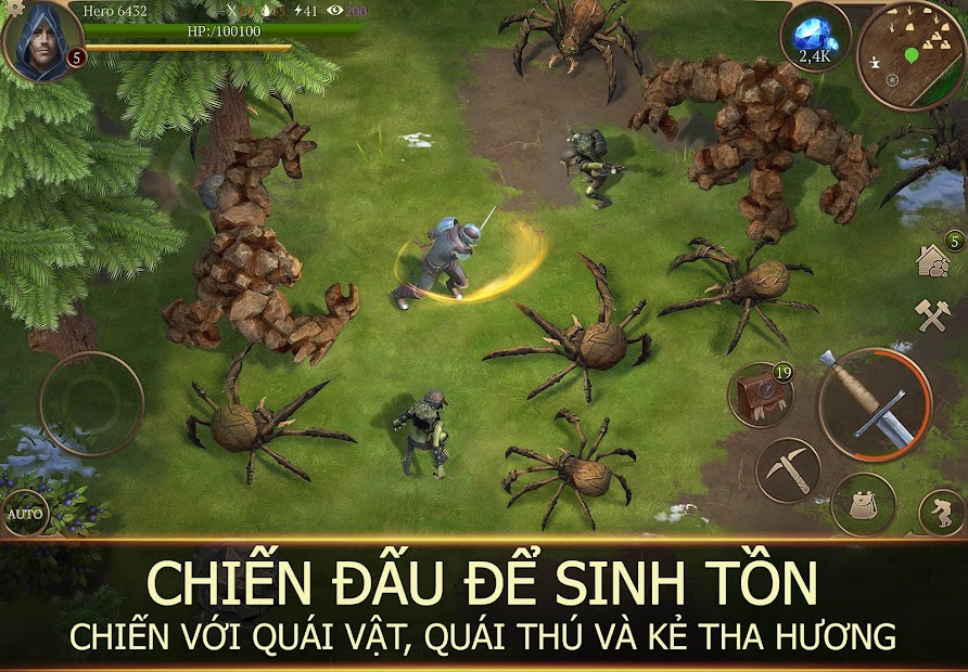 Screenshots Stormfall: Saga of survival - Game sinh tồn MMORPG