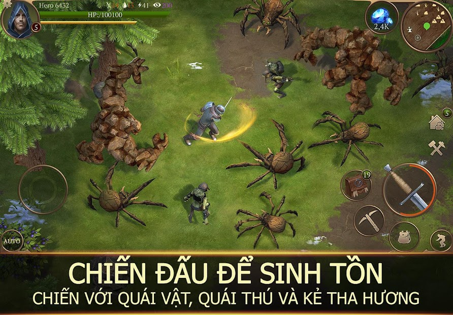 Screenshots Stormfall: Saga of survival - Game sinh tồn MMORPG