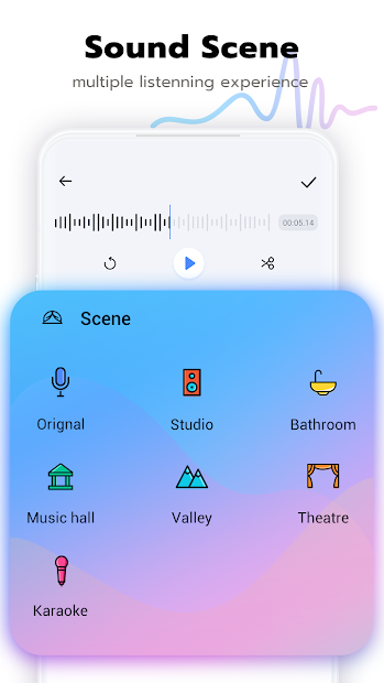 Screenshots Super Voice Editor - Ứng dụng ghi âm, chỉnh sửa thay đổi giọng nói