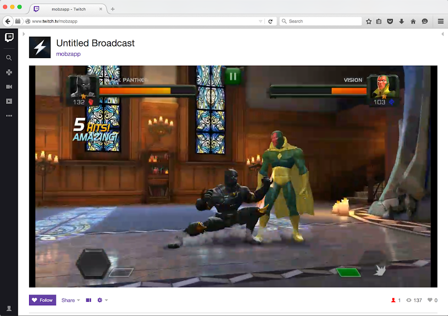 Screenshots Screen Stream Mirroring: App live stream trực tiếp màn hình điện thoại