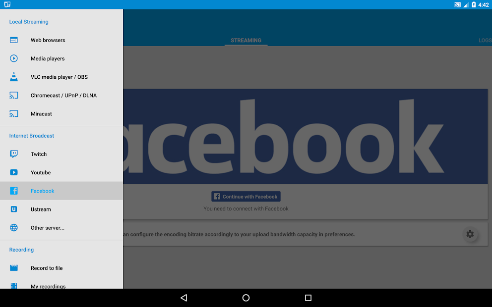 Screenshots Screen Stream Mirroring: App live stream trực tiếp màn hình điện thoại
