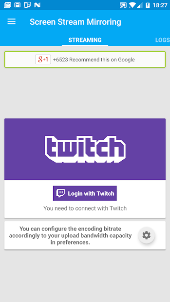 Screenshots Screen Stream Mirroring: App live stream trực tiếp màn hình điện thoại