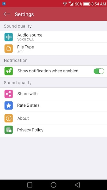 Screenshots Ghi âm cuộc gọi - Ứng dụng ghi âm cuộc gọi tự động