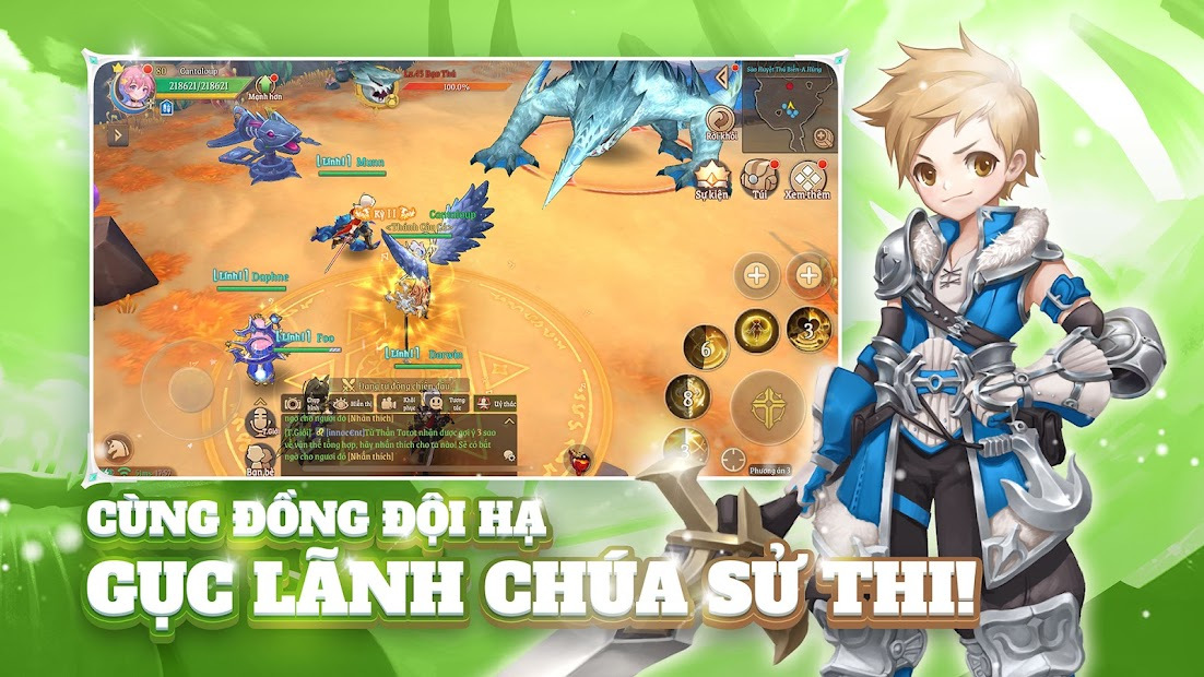 Screenshots Light of Thel - Thời hoàng kim | Game MMORPG có Tiếng Việt