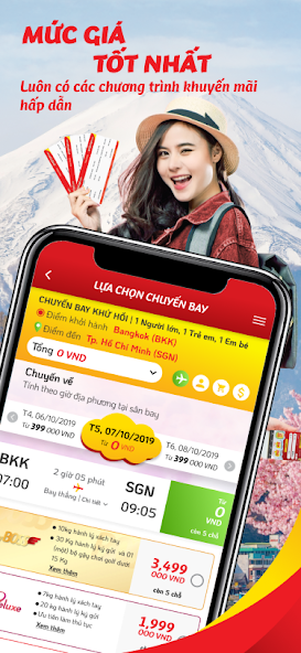 Screenshots VietJet Air: Ứng dụng đặt vé máy bay online, check in trực tuyến