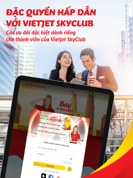 Screenshots VietJet Air: Ứng dụng đặt vé máy bay online, check in trực tuyến