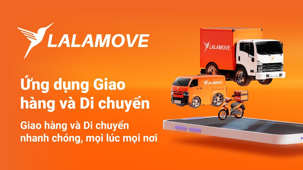 Screenshots Lalamove - Ứng dụng giao hàng siêu tốc nội thành tại TPHCM & Hà Nội