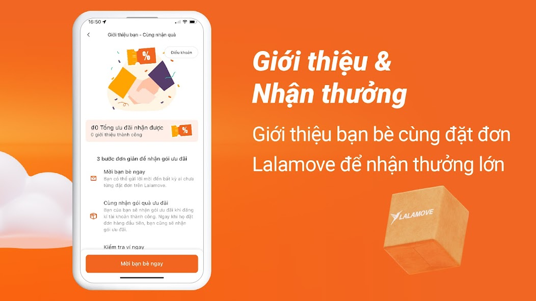 Screenshots Lalamove - Ứng dụng giao hàng siêu tốc nội thành tại TPHCM & Hà Nội