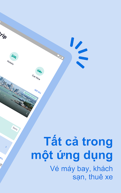 Screenshots Skyscanner - Ứng dụng đặt vé máy bay, phòng khách sạn giá rẻ