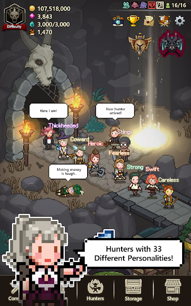 Screenshots Evil Hunter Tycoon - Chinh phục đế chế Ma Quỷ | Game mô phỏng