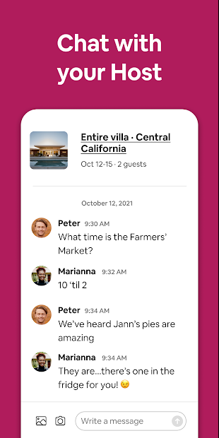 Screenshots Airbnb App - Ứng dụng du lịch, đặt phòng khách sạn, đăng tin cho thuê