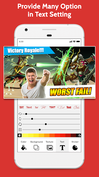 Screenshots Thumbnail Maker 2021 - Ứng dụng tạo hình bìa video trên YouTube