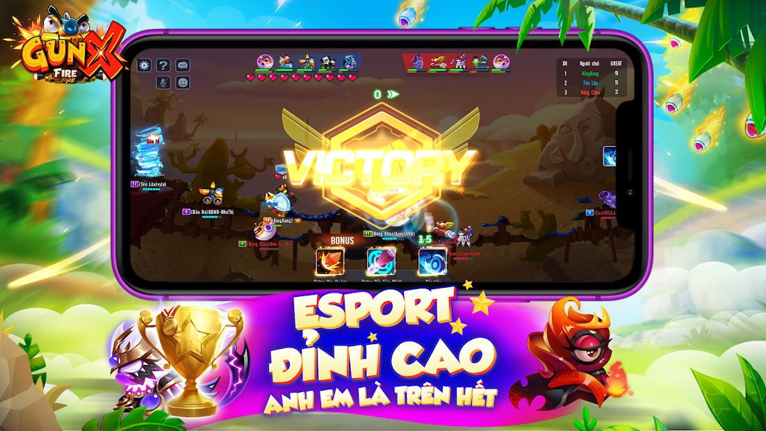 Screenshots Tải game GunX: Fire - Bắn súng góc tọa độ | Mẹo, thủ thuật chơi