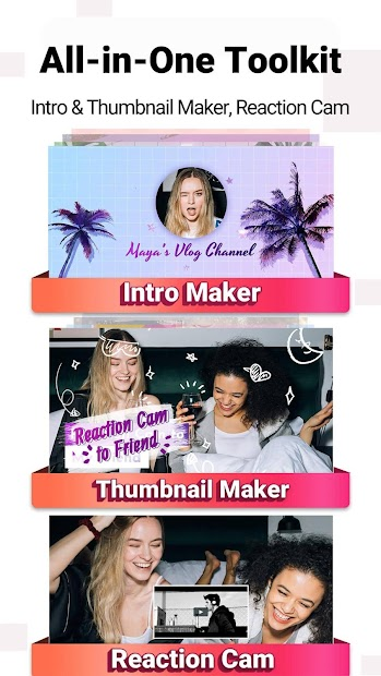 Screenshots Vlog Star: Ứng dụng chỉnh sửa, cắt ghép ảnh, chèn nhạc vào video clip