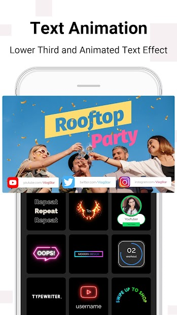 Screenshots Vlog Star: Ứng dụng chỉnh sửa, cắt ghép ảnh, chèn nhạc vào video clip