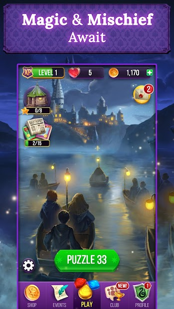 Screenshots Tải game Harry Potter: Puzzles & Spells | Game trí tuệ