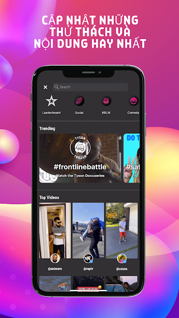 Screenshots Triller Social Video - Ứng dụng mạng xã hội video, tạo video âm nhạc