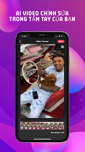 Screenshots Triller Social Video - Ứng dụng mạng xã hội video, tạo video âm nhạc