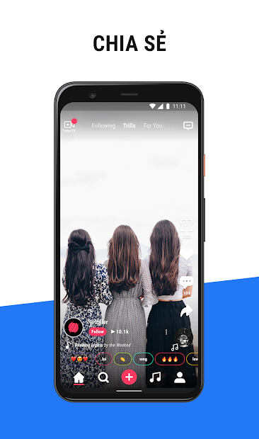 Screenshots Triller Social Video - Ứng dụng mạng xã hội video, tạo video âm nhạc