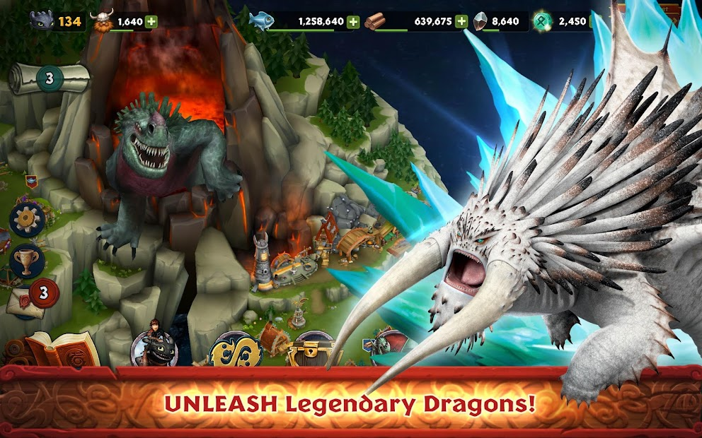 Screenshots Dragon: Rise of Berk - Bí Kíp Luyện Rồng | Game mô phỏng