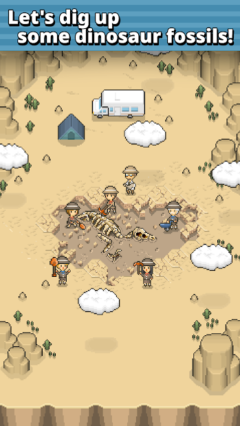 Screenshots Tải TAP! DIG! MY MUSEUM! - Bảo tàng di tích khủng long | Game mô phỏng