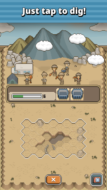 Screenshots Tải TAP! DIG! MY MUSEUM! - Bảo tàng di tích khủng long | Game mô phỏng