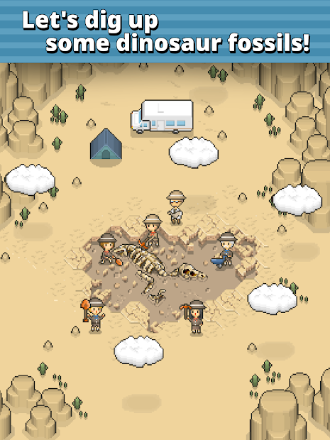 Screenshots Tải TAP! DIG! MY MUSEUM! - Bảo tàng di tích khủng long | Game mô phỏng