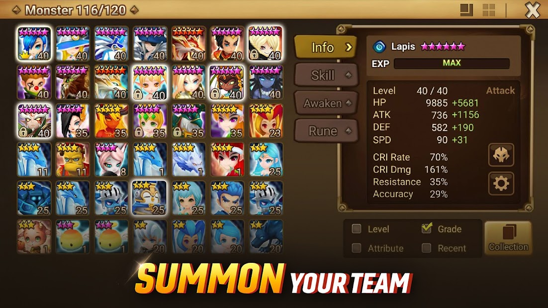 Screenshots Summoners War - Game Triệu Hồi Quái Thú