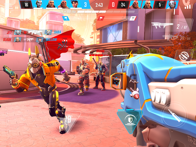 Screenshots Shadowgun War Games - Online PvP FPS: Game bắn súng FPS Online gay cấn