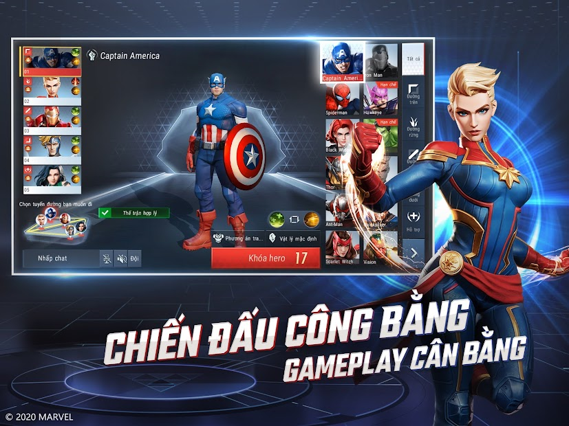 Screenshots Marvel Super War - Game MOBA vũ trụ Marvel