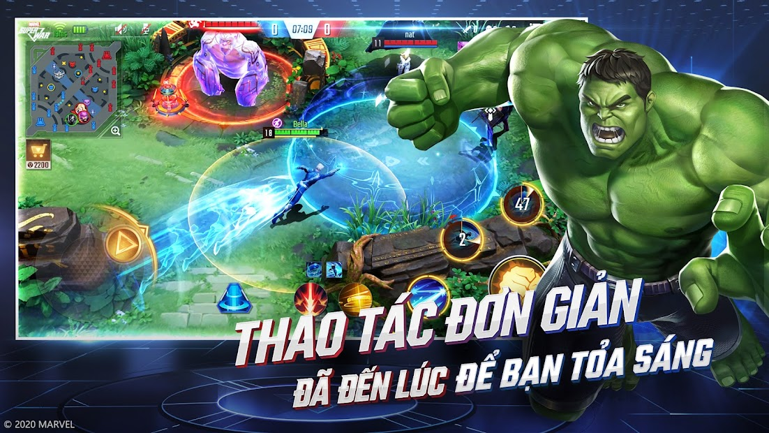 Screenshots Marvel Super War - Game MOBA vũ trụ Marvel