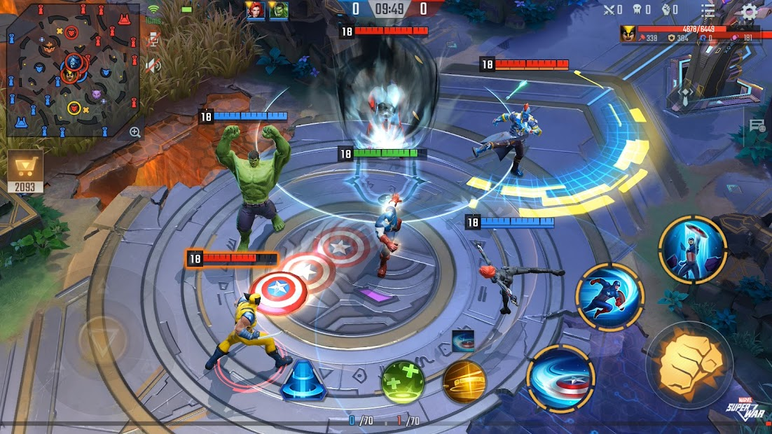 Screenshots Marvel Super War - Game MOBA vũ trụ Marvel