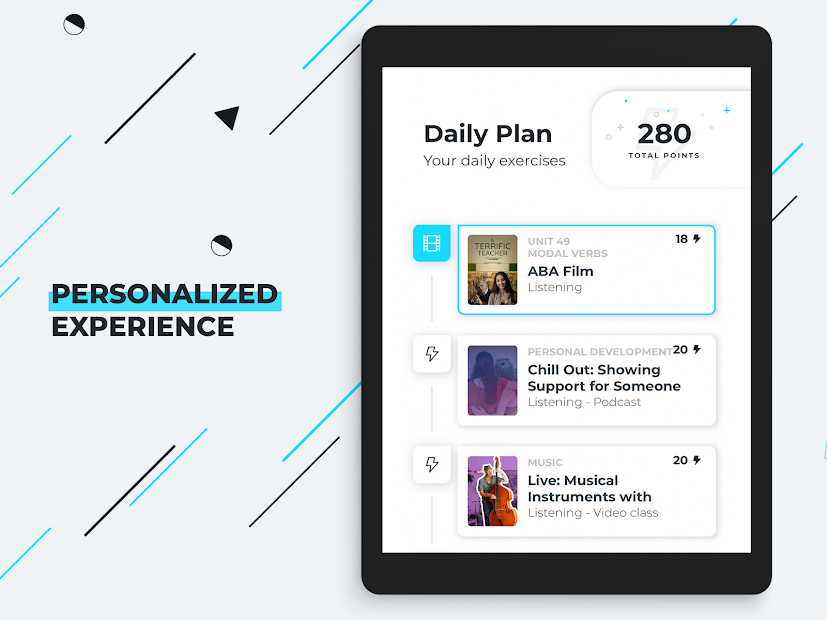 Screenshots ABA English - Ứng dụng học tiếng Anh giao tiếp, ngữ pháp