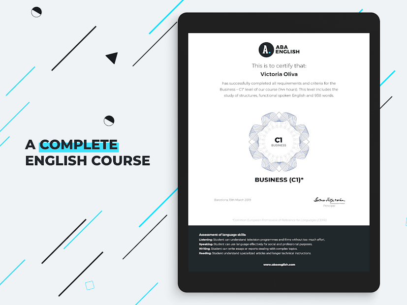 Screenshots ABA English - Ứng dụng học tiếng Anh giao tiếp, ngữ pháp