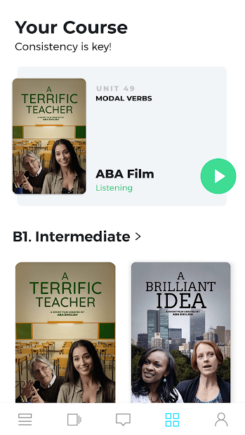 Screenshots ABA English - Ứng dụng học tiếng Anh giao tiếp, ngữ pháp