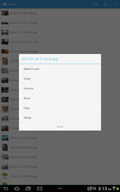 Screenshots MediaFire: Ứng dụng lưu trữ dữ liệu, miễn phí 12 GB dung lượng