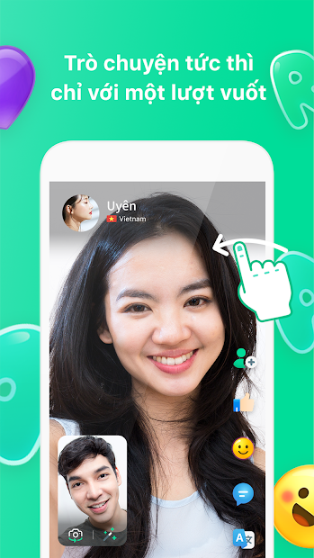 Screenshots Azar: Ứng dụng chat video, gọi điện miễn phí, kết bè quốc tế