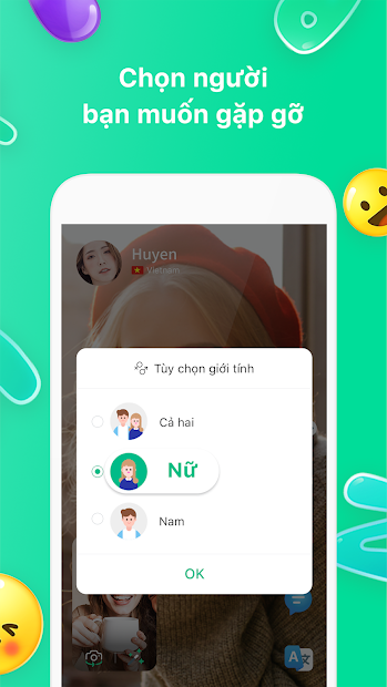 Screenshots Azar: Ứng dụng chat video, gọi điện miễn phí, kết bè quốc tế
