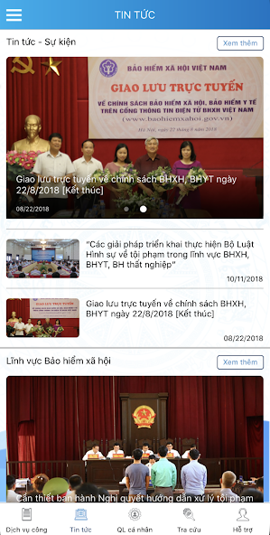 Screenshots Tải app VssID: Ứng dụng bảo hiểm xã hội, cách cài đặt, sử dụng