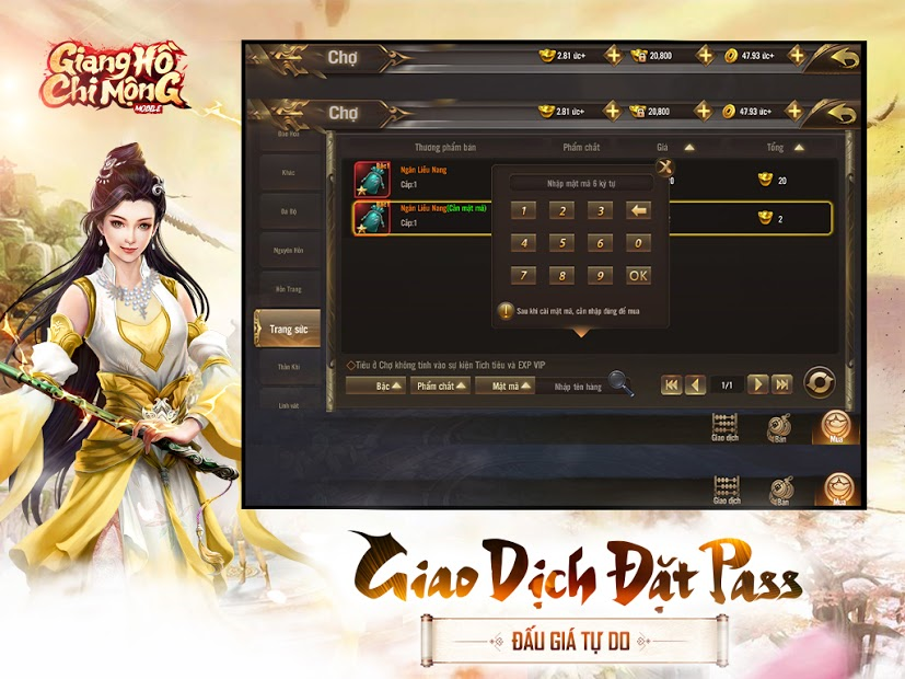 Screenshots Giang Hồ Chi Mộng -  Tuyệt Thế Võ Lâm | Game nhập vai đồ họa 3D