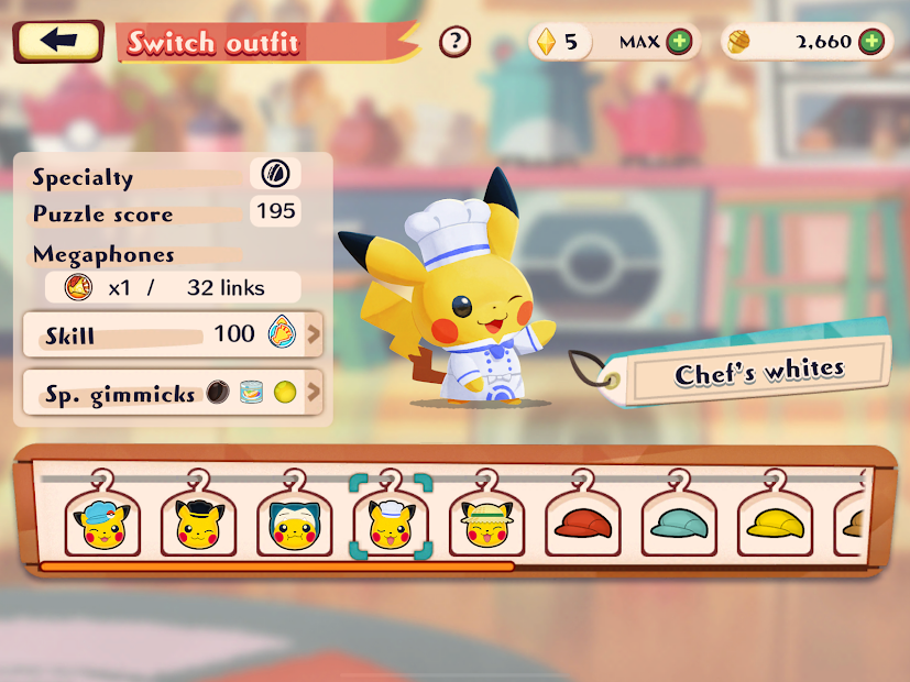 Screenshots Pokemon Cafe Mix - Quán nước thú cưng | Game mô phỏng