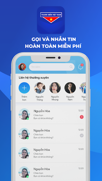 Screenshots App Thanh niên Việt Nam - Ứng dụng của thanh niên Việt Nam