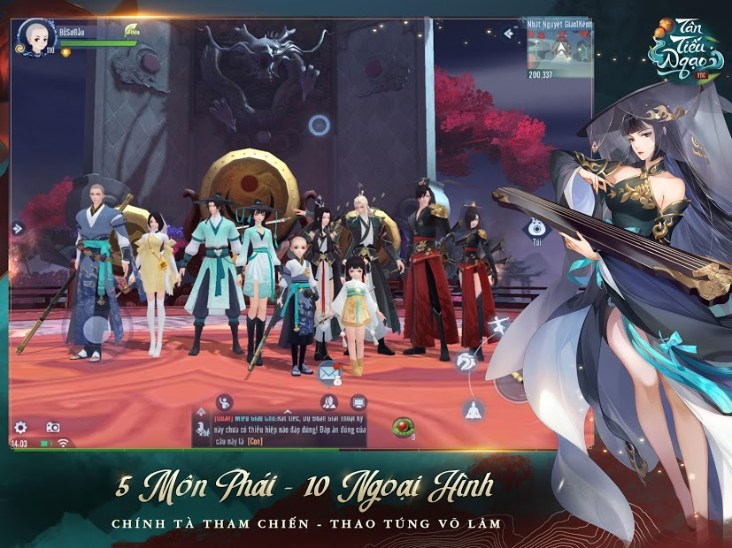 Screenshots Tân Tiếu Ngạo VNG - Siêu Phẩm Game Kiếm Hiệp Nhập Vai