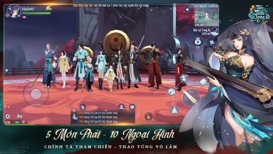 Screenshots Tân Tiếu Ngạo VNG - Siêu Phẩm Game Kiếm Hiệp Nhập Vai
