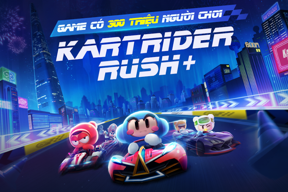 Screenshots Tải KartRider Rush+ Funtap - Đường đua vui nhộn | Game thể thao